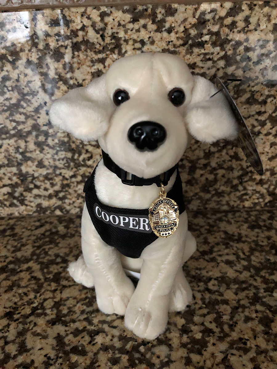 K9 deals stuffed animal