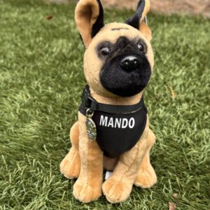 Mando – CVPD Plush K9 Dog