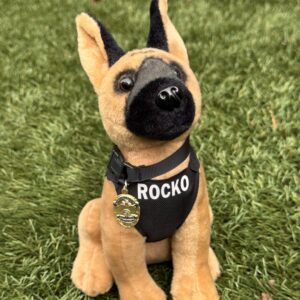 Rocko – CVPD Plush K9 Dog